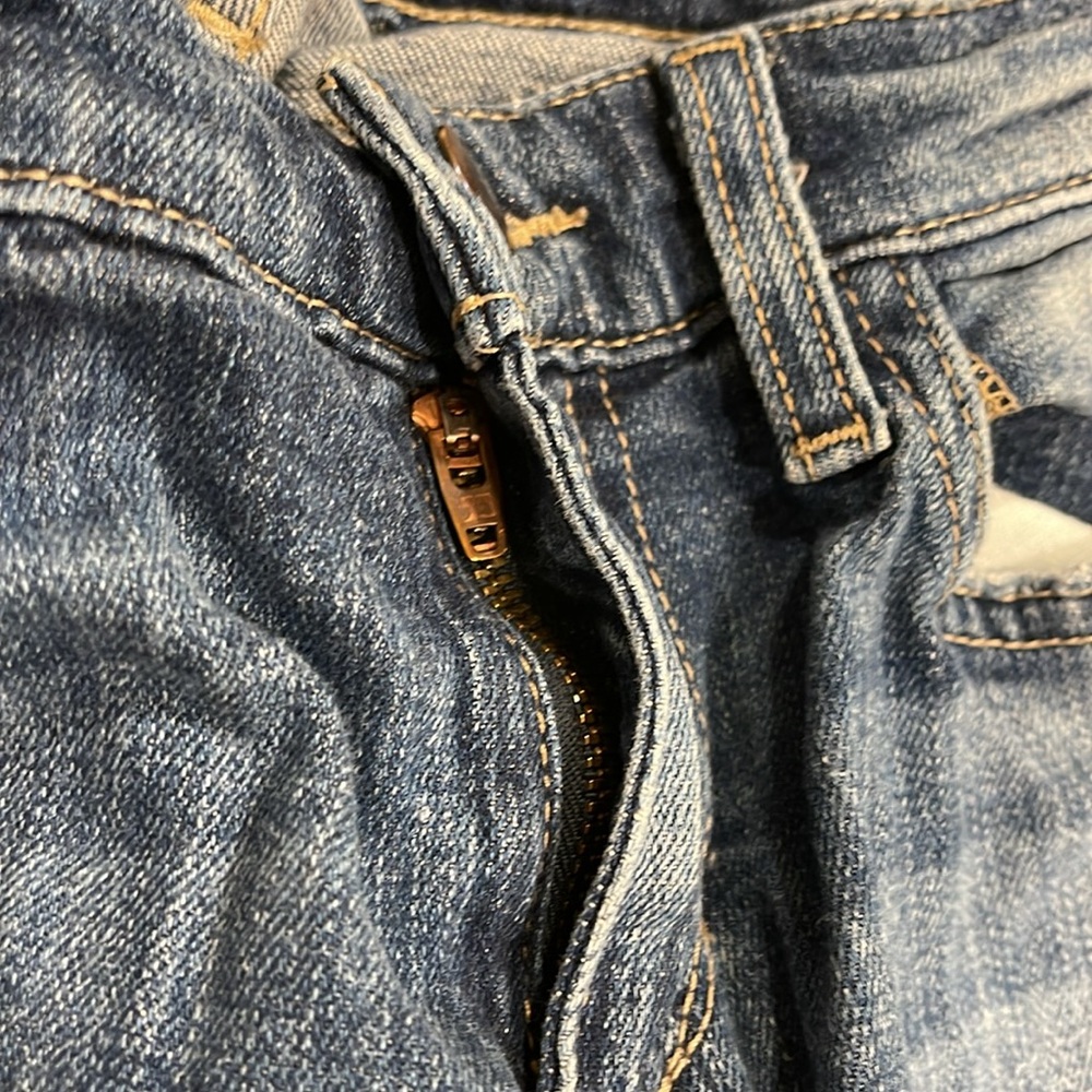 JOE’S “KEAGAN” FADED BLUE DISTRESSED SKINNY ANKLE JEANS SIZE 25 - Picture 12 of 12